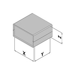 Kunststof behuizing EC10-100-1