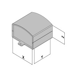 Kunststof behuizing EC10-100-134