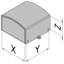 Kunststof behuizing EC10-260-34