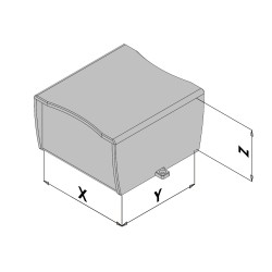 Kunststof behuizing EC10-300-64