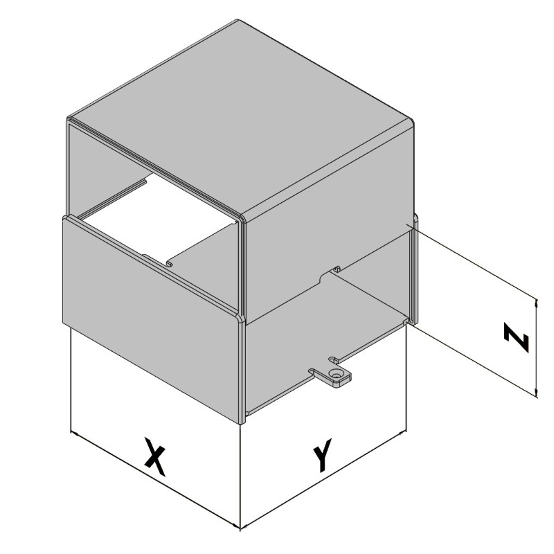 Kunststof behuizing EC10-400-04