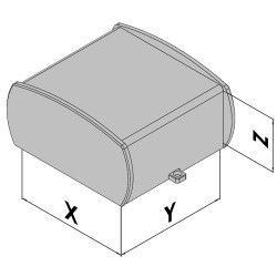 Kunststof behuizing EC10-400-64