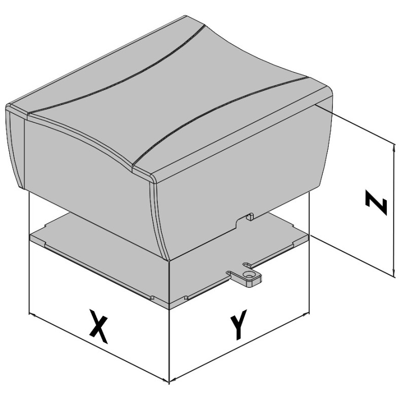 Kunststof behuizing EC10-400-264