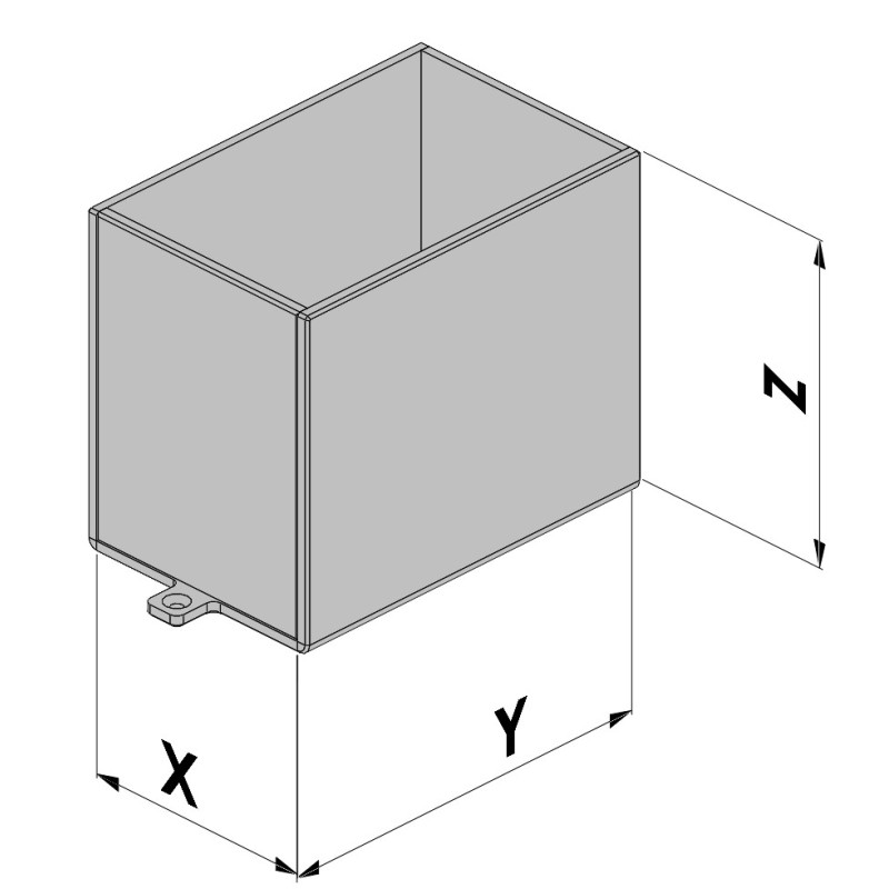 Kunststof behuizing EC80-950-04